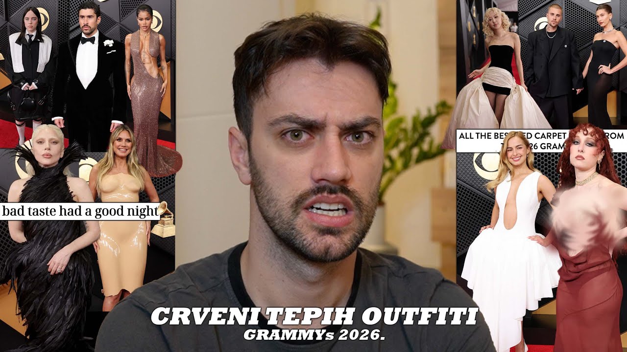 OCENJUJEM OUTFITE SA GRAMMYs 2026. GODINE - EKSTRAVAGANTE ZVEZDE | Nenad Ulemek
