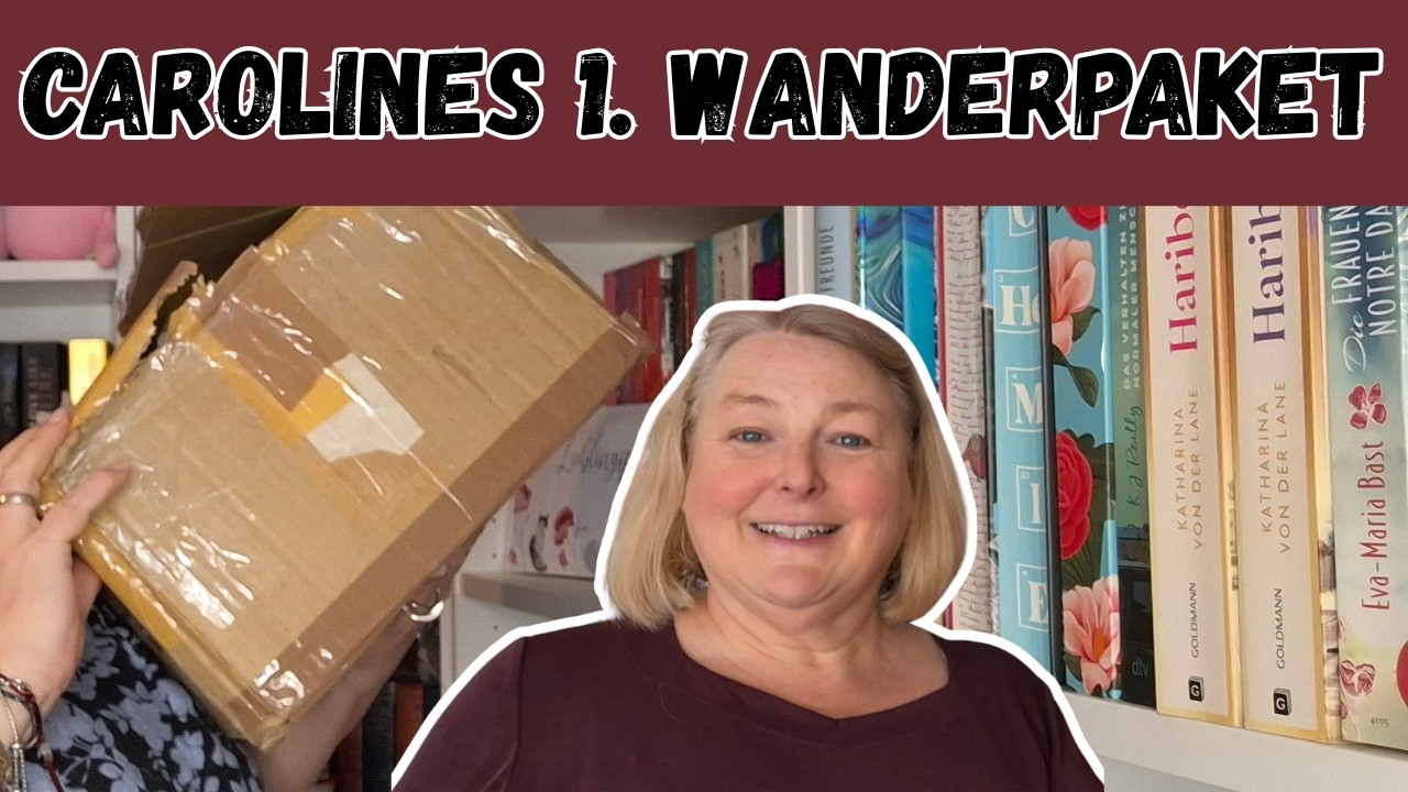 2026 Carolines 1. Wanderpaket / Bücher über Bücher
