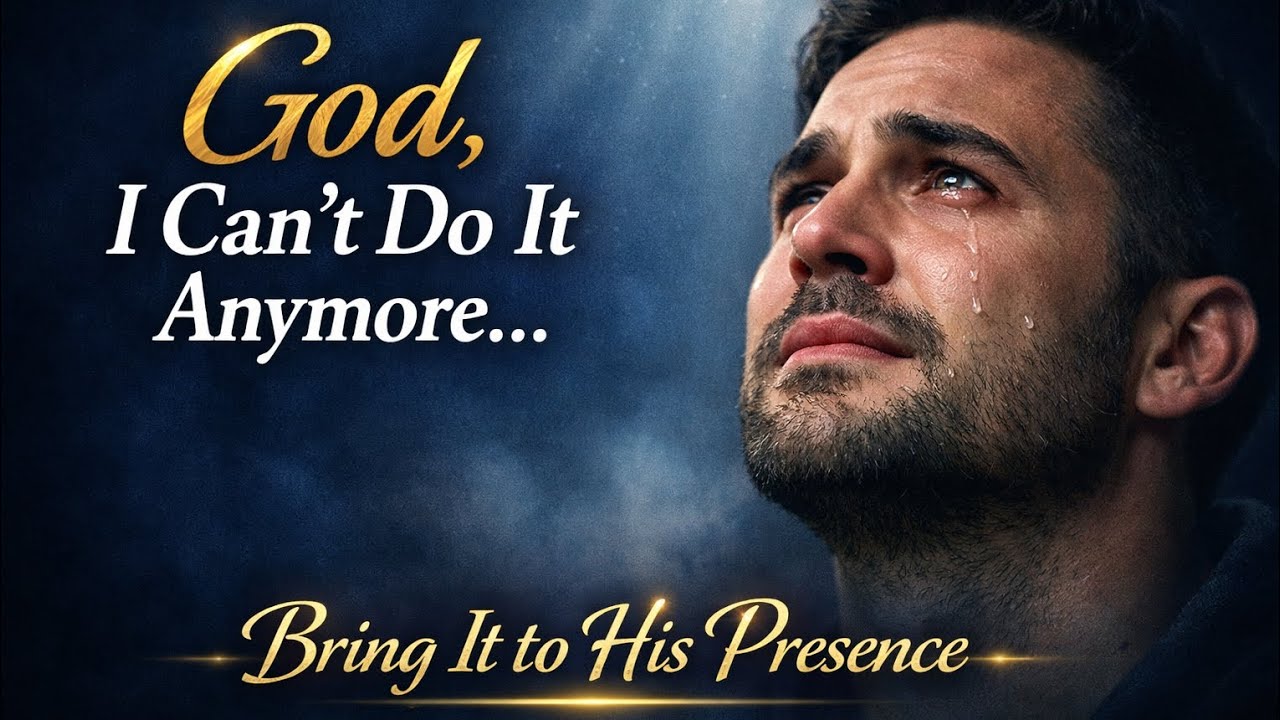 God, I’m Tired — A Deep Prayer for Strength, Healing & Hope, Christian Powerful motivation/ prayer 