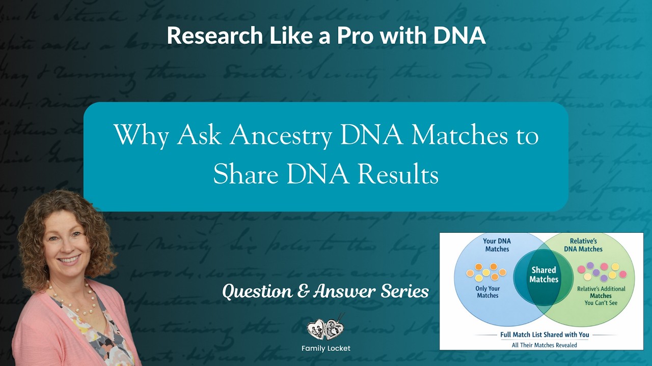 Why Ask Ancestry DNA Matches to Share DNA Results