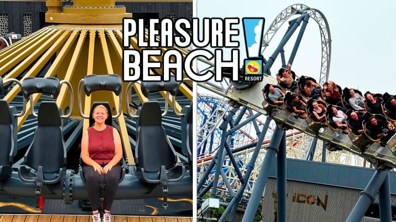 Blackpool Pleasure Beach Vlog July 2026