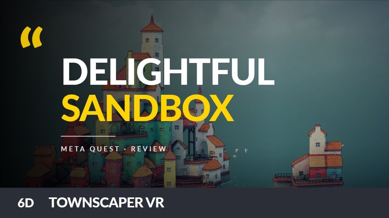 Townscaper VR | A Relaxing Sandbox | Meta / Oculus Review