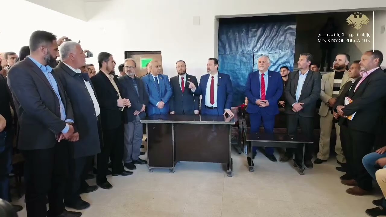 وزير التربية يتفقد مدارس الشدادي ويؤكد دعم الوزارة للمعلمين في المناطق المحررة حديثاً