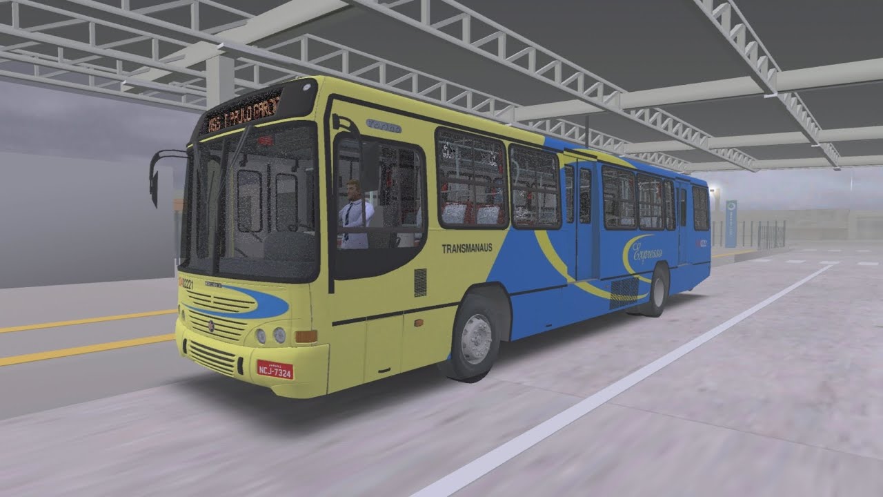 🟡[PROTON BUS] SAIU‼️ MOD DE ÔNIBUS BRT ANTIGO DA MANAUS/AM COM EMBARQUE TRASEIRA❗🚍