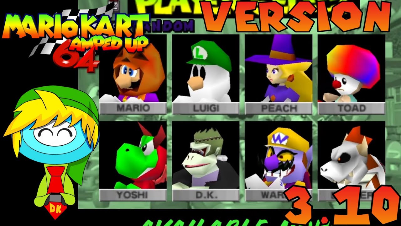 Mario Kart 64: Amped Up - NUEVA VERSIÓN 3.10 - Parte ESPECIAL | Gerardorf