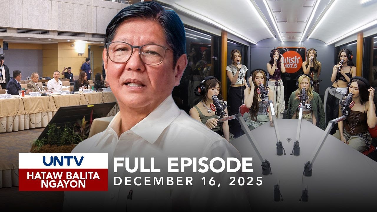 UNTV: Hataw Balita Ngayon | December 16, 2025