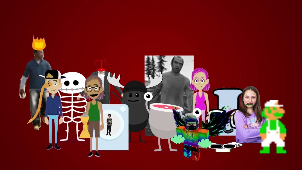 Dumb Ways to Die: Character Hamburger Edition! Reverse Order