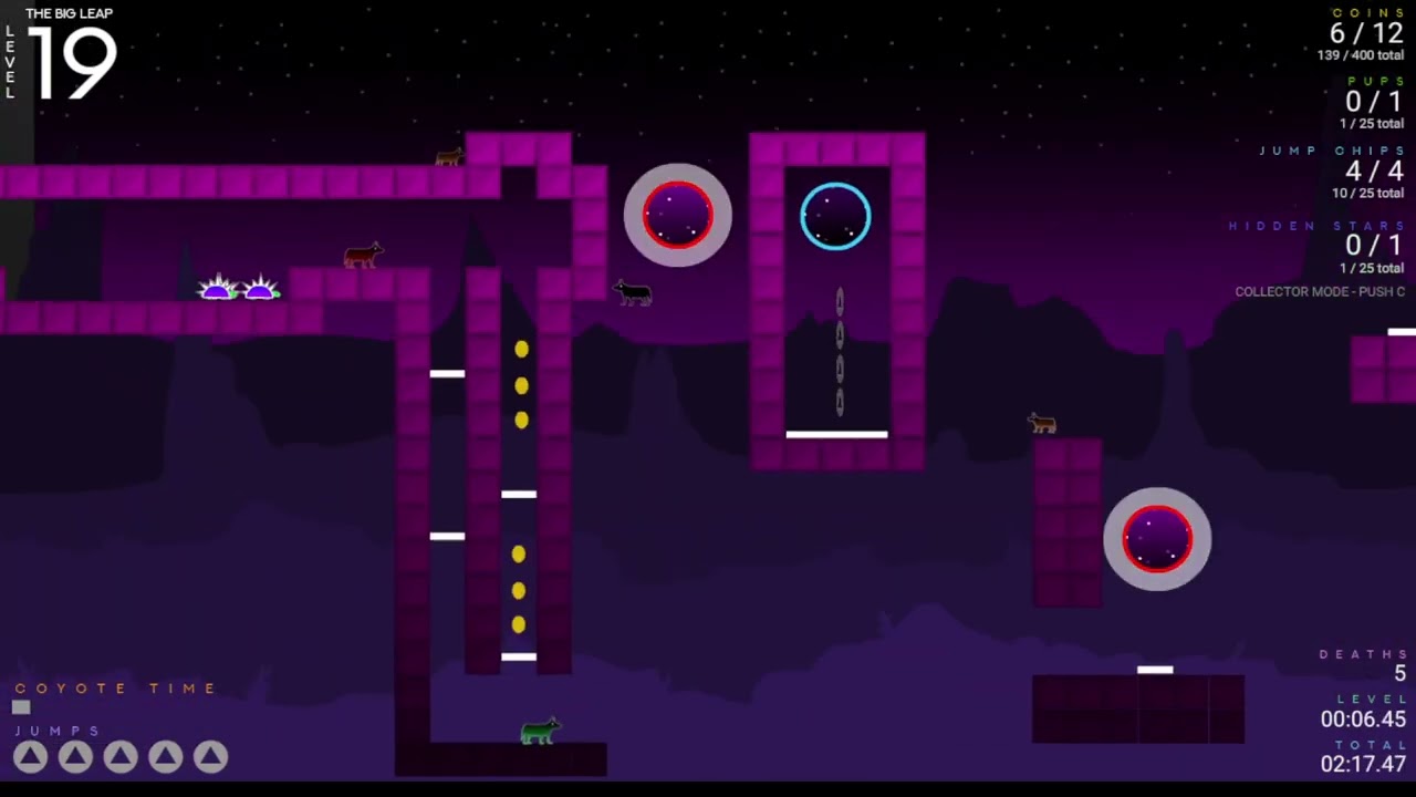 Coyote Time Speedrun 3:26:38