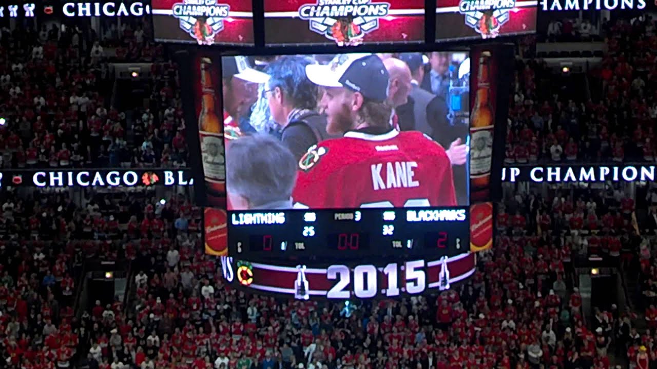 Blackhawks Win Stanley Cup 2015 from United Center