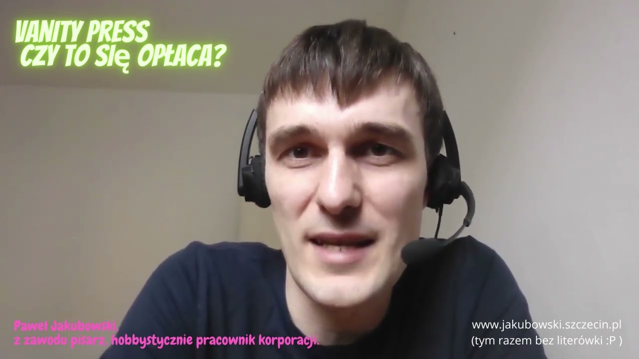 Vanity press - czy to się opłaca?