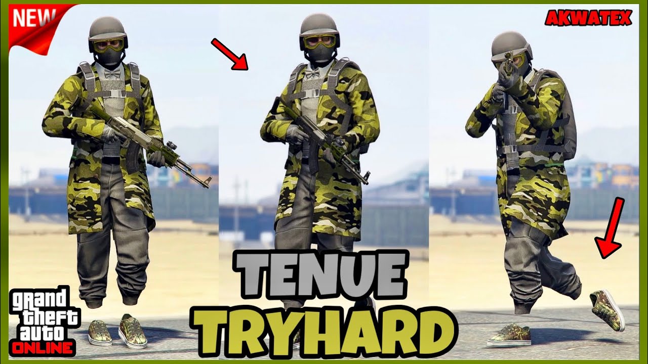 AVOIR UNE NOUVELLE TENUE MODDER TRYHARD SANS CODAGE AVEC LE JOGGER GRIS SUR GTA 5 ONLINE EN 1.62!