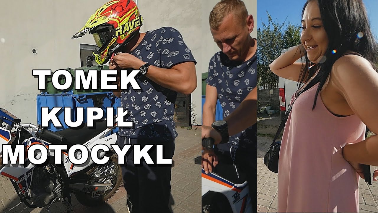 TOMEK UZBIERAŁ HAJS I KUPIŁ MOTOCYKL