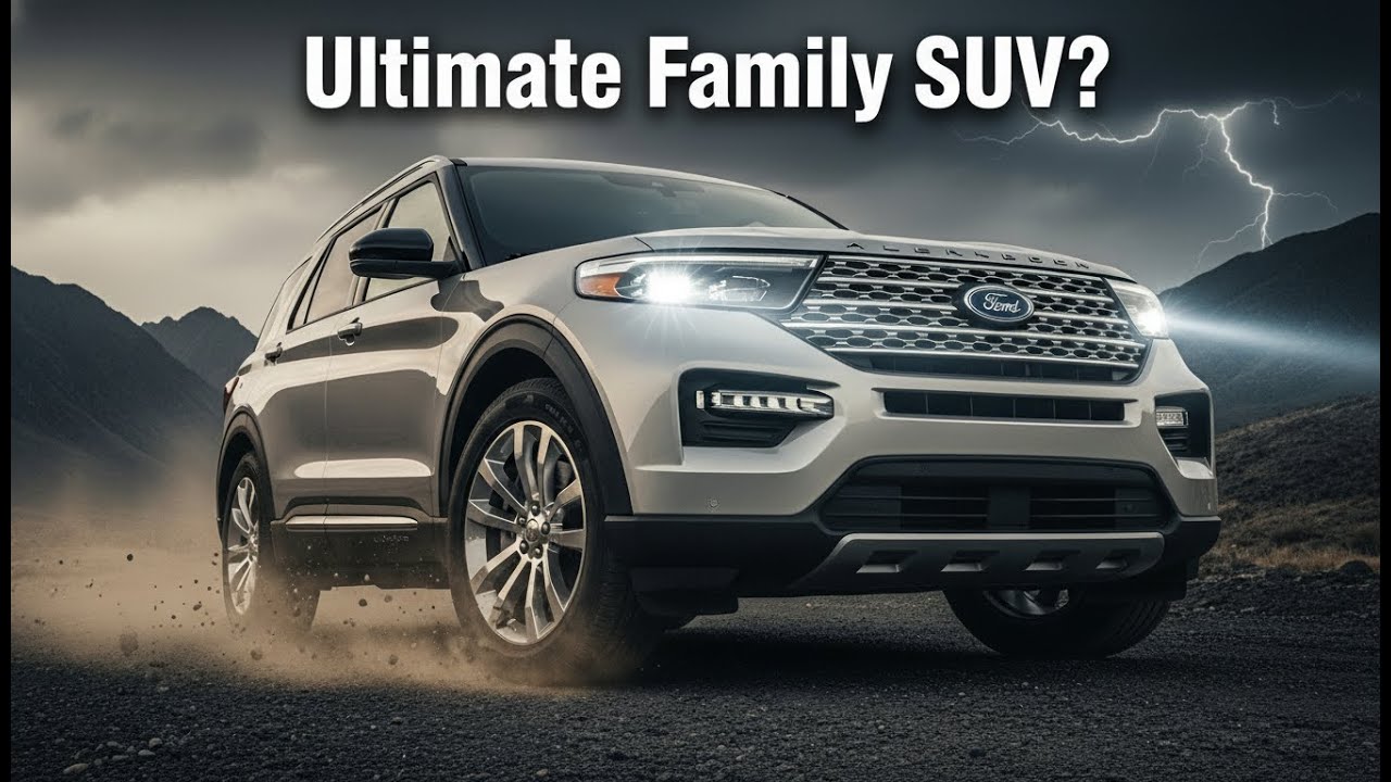 Ford Explorer 😱 | Powerful Family SUV You Must See! | Big, Bold & Built for Adventure 🚙🔥#carlovers