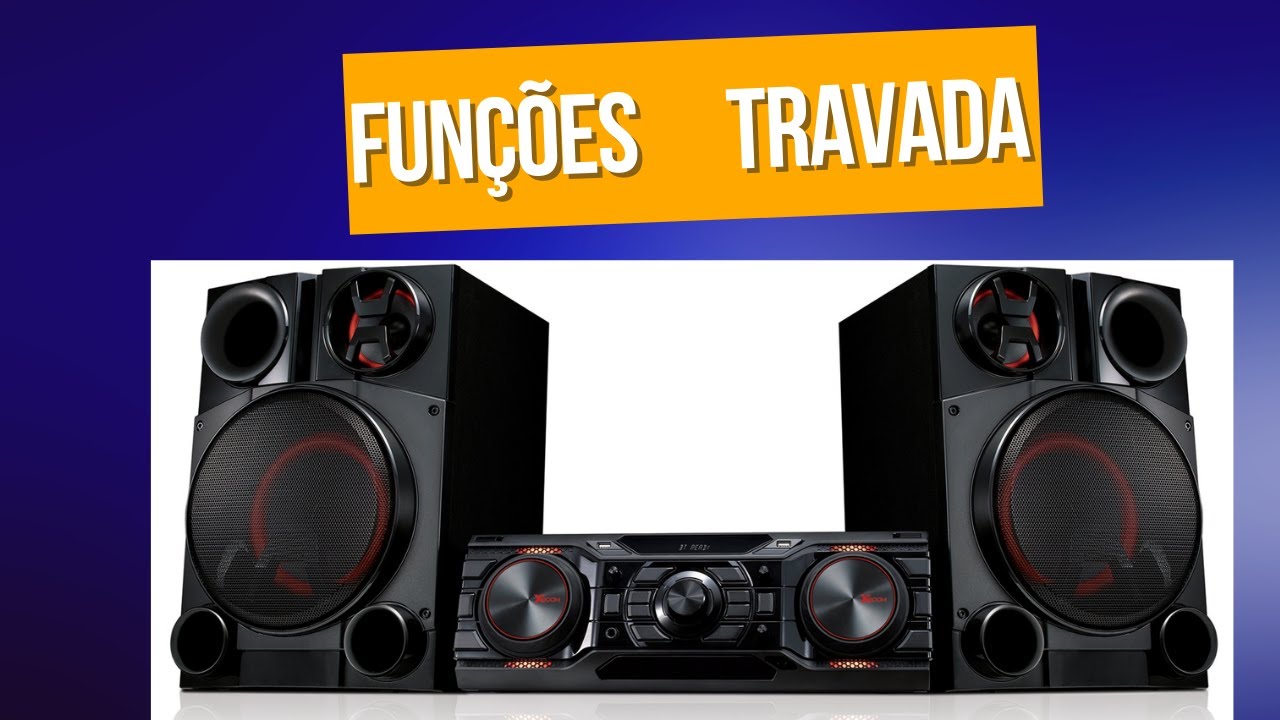 Som LG cm8350 funções travadas.