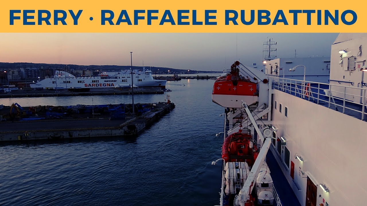 Passage on ferry RAFFAELE RUBATTINO, Olbia - Civitavecchia (Tirrenia)