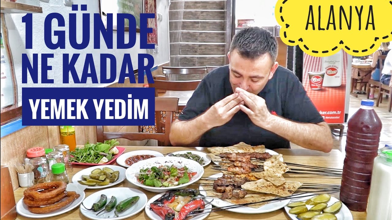 1 GÜNDE DÜNYALARI YEDİM / ALANYA LEZZET DURAKLARI