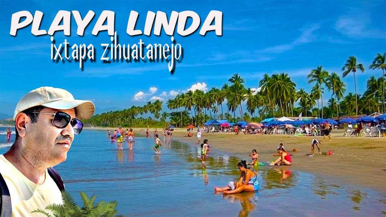 PLAYA LINDA // IXTAPA ZIHUATANEJO una de las playas mas bonita de ixtapa