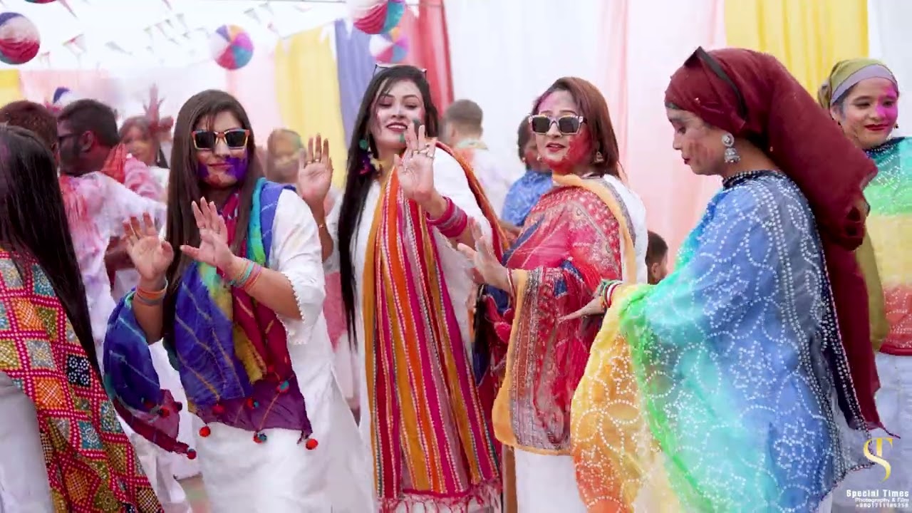 জয় এর বিয়ের আবির খেলা ফুল ভিডিও