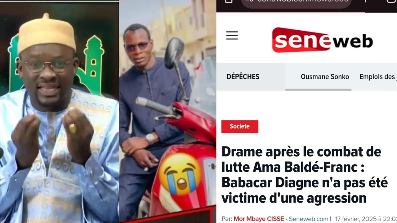 Oustaz Makhtar Sarr : Rayuk Babacar Diagne bi lu ñaaw la ! Làmb ji lu bon lu mata dàkkal la....