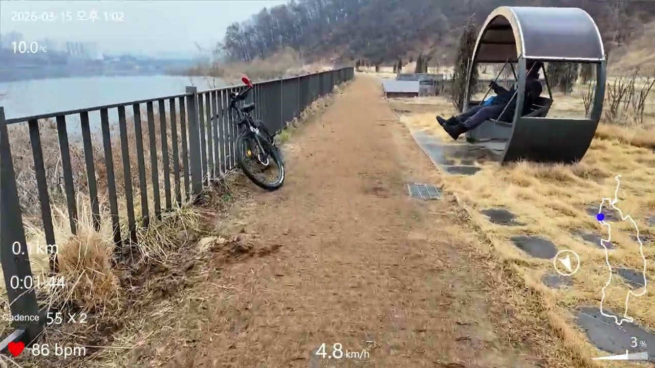 2026.03.15 기흥저수지 걷기(DJI Pocket3)