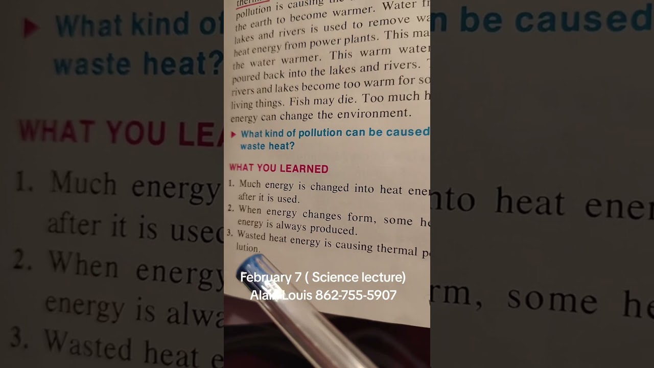 February 7.... Physical Science lecture 