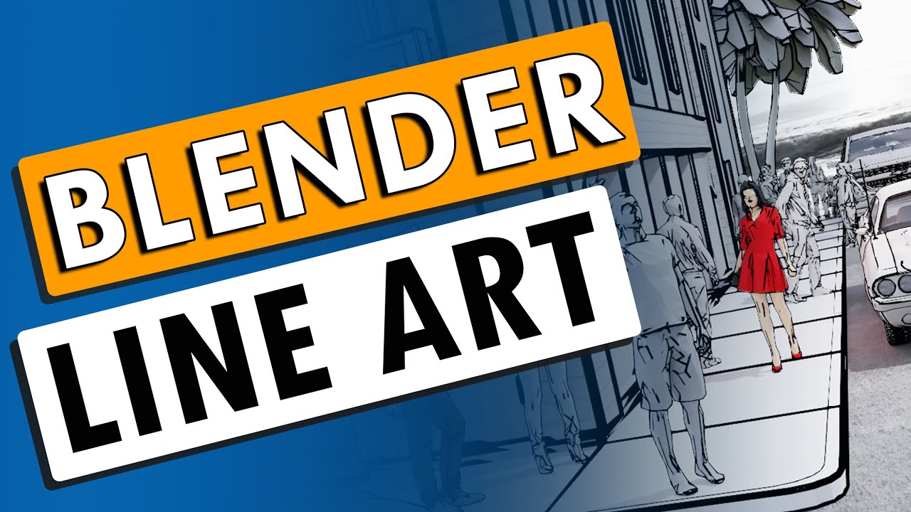 Blender 2.93 Grease Pencil Line Art Modifier Tutorial