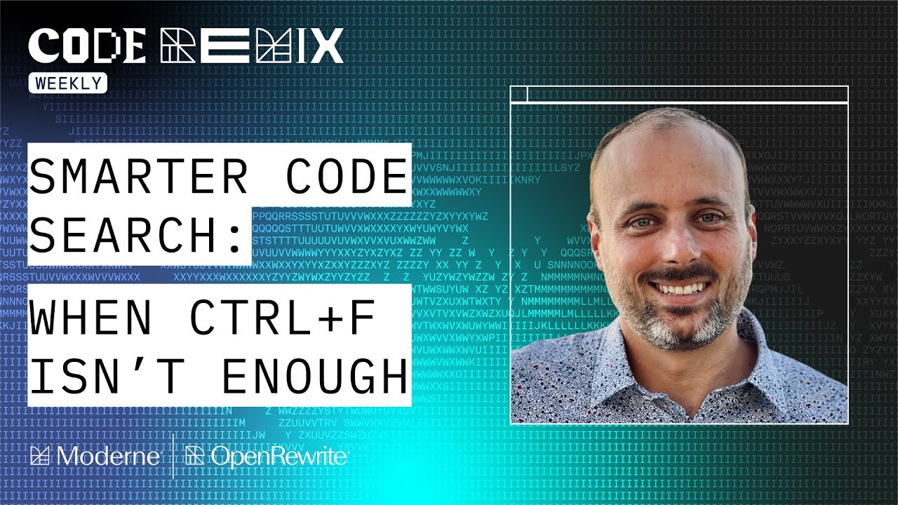 Code Remix Weekly | Smart code search: When CTRL+F isn't enough