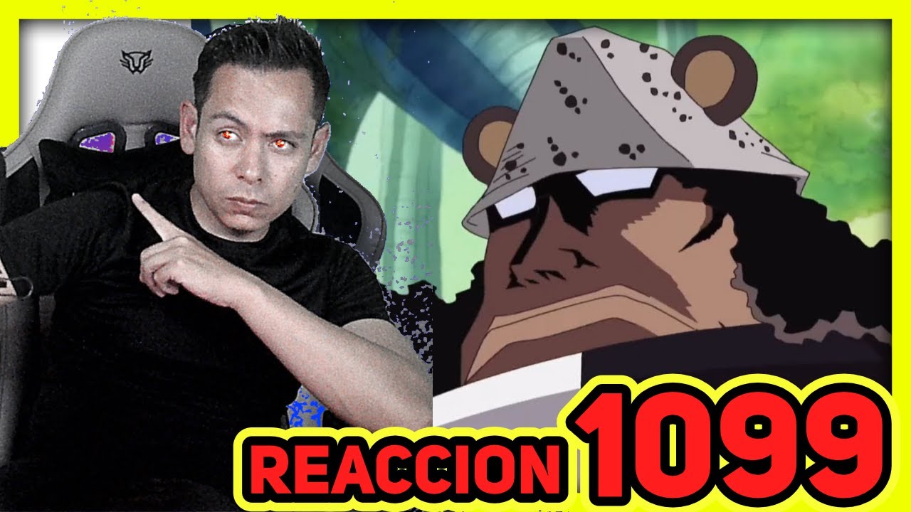 😱One Piece 1099 REACCION - sigue KUMA - VEGAPUNK es un CABRON