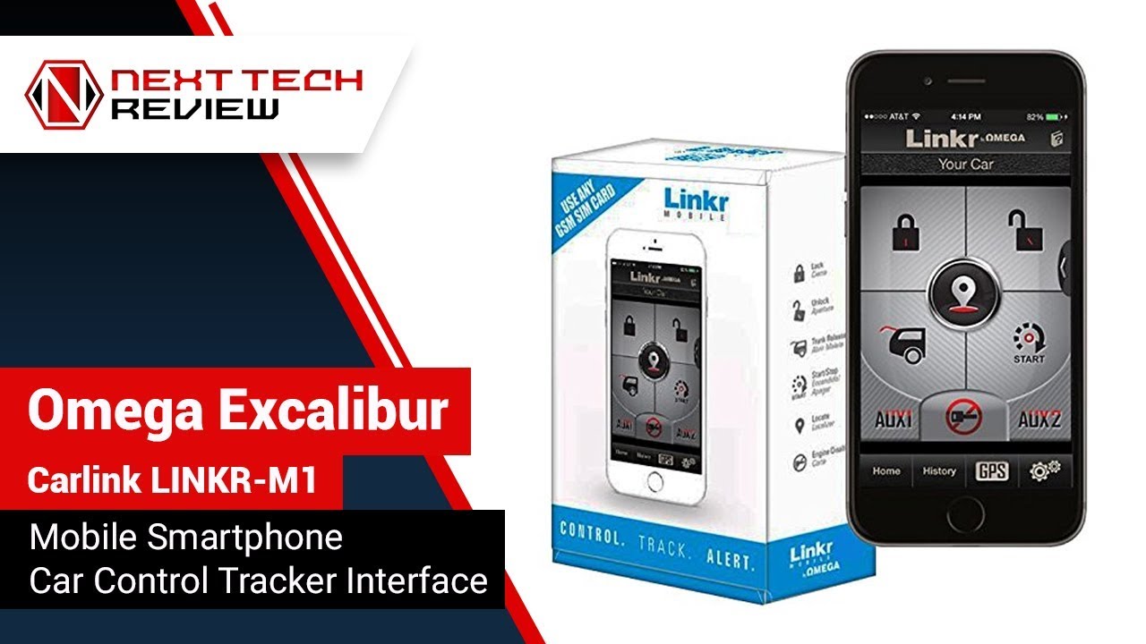 Omega Excalibur Carlink Mobile Smartphone Car Control Tracker Product Review  – NTR
