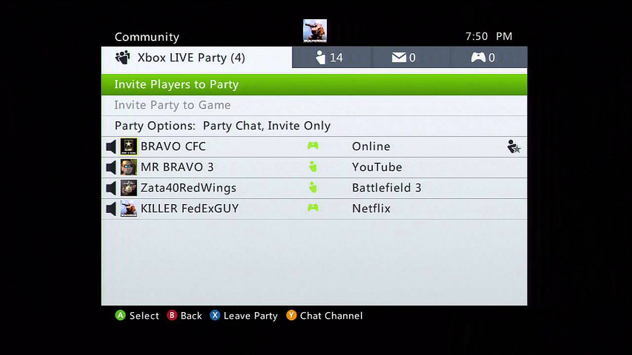 Xbox Live Party Chat Fight