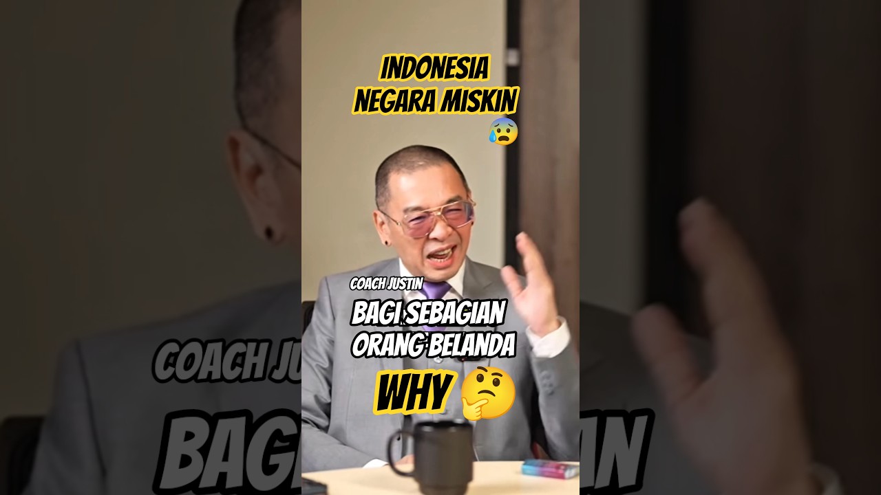 Coach Justin : Indonesia Dianggap Miskin 😱😱? Ini sebabnya!
