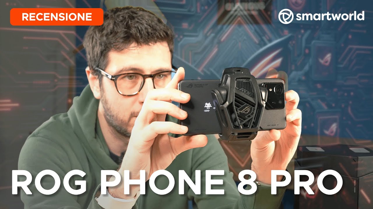 Lo smartphone PI&Ugrave; COMPLETO di tutti: ASUS ROG Phone 8 PRO - Recensione