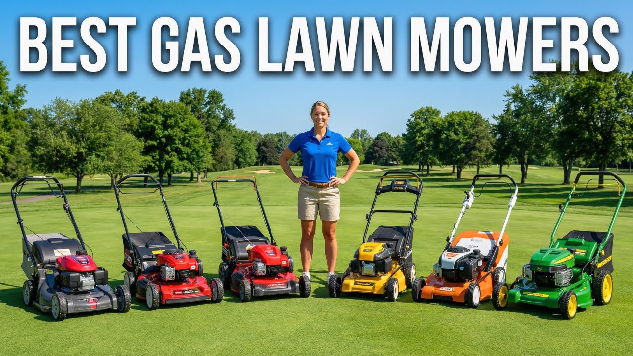 Top 10 Best Gas Lawn Mowers in 2026 - Review & Buying Guide
