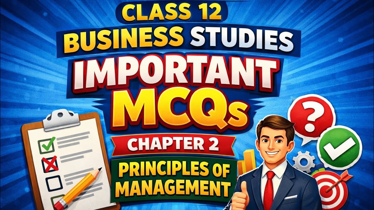#class12 #businessstudies#chapter2#principles_of_management#importantmcqs#boardexams2026 