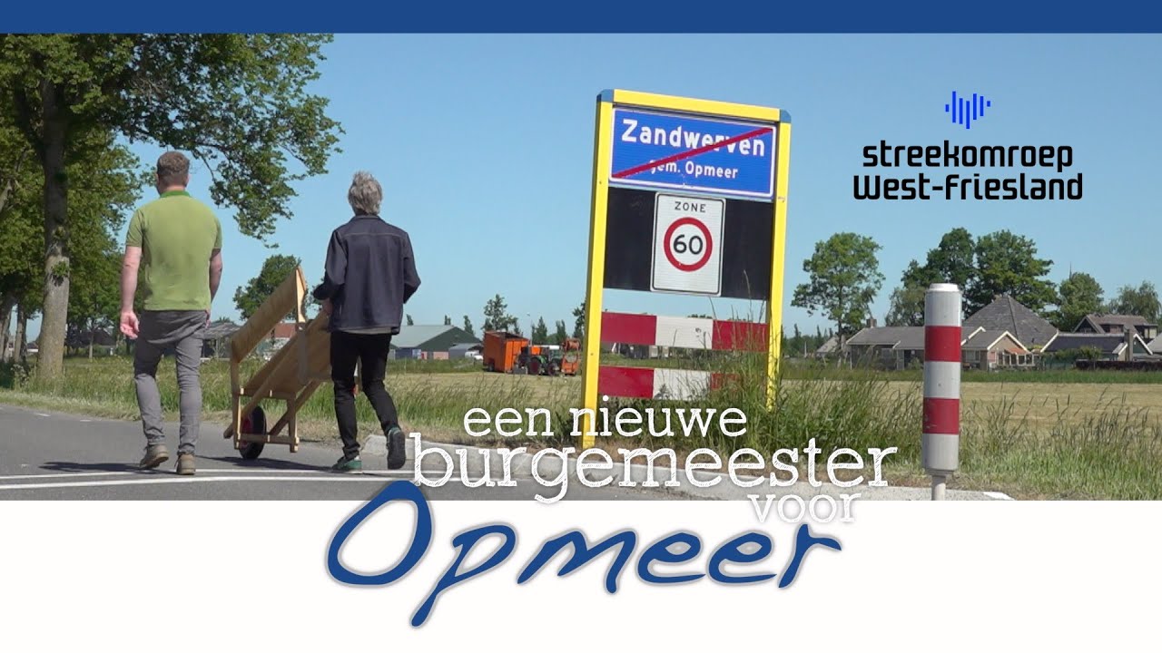 Een Nieuwe Burgemeester voor Opmeer - afl 4 - Tim de Haan vergelijkt burgemeesterschap met fietsen