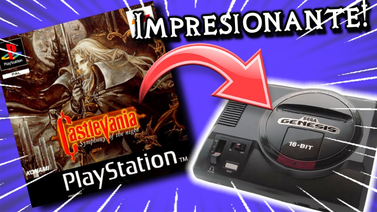 CASTLEVANIA Simphony of the Night Remake PARA SEGA GENESIS!!! (En desarrollo!)