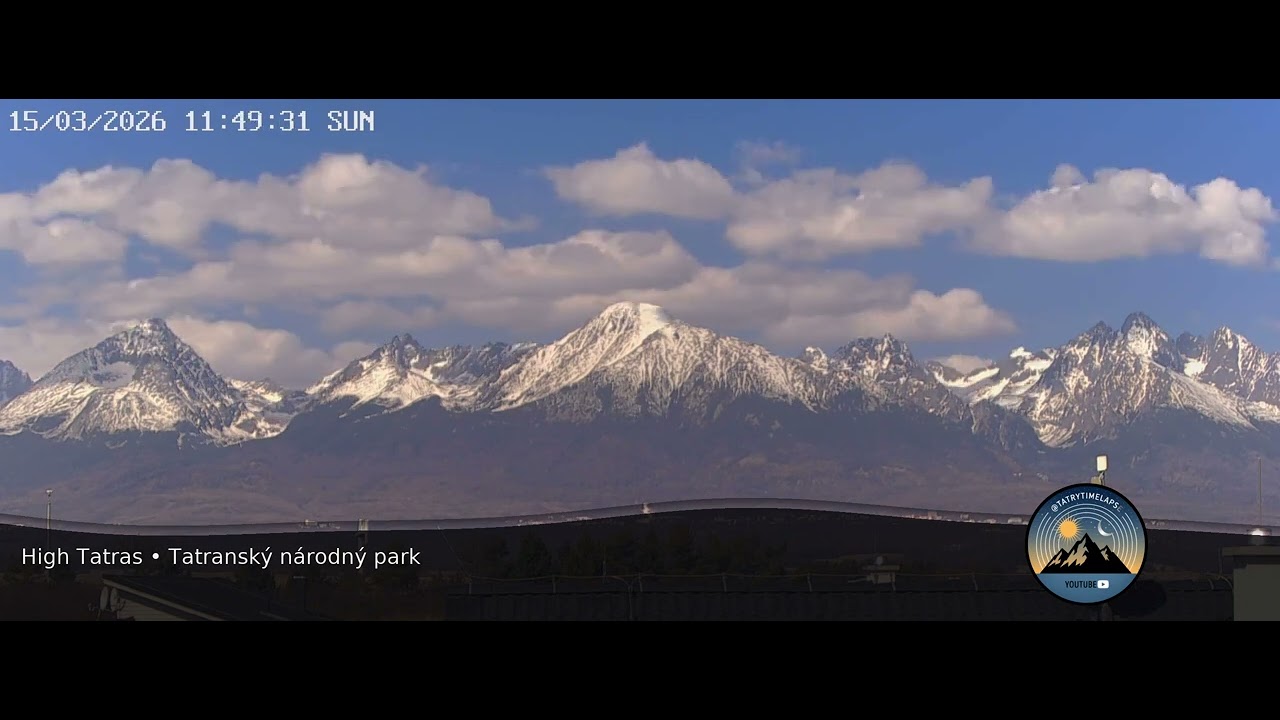 Tatry mountains Timelapse – 2026-03-15