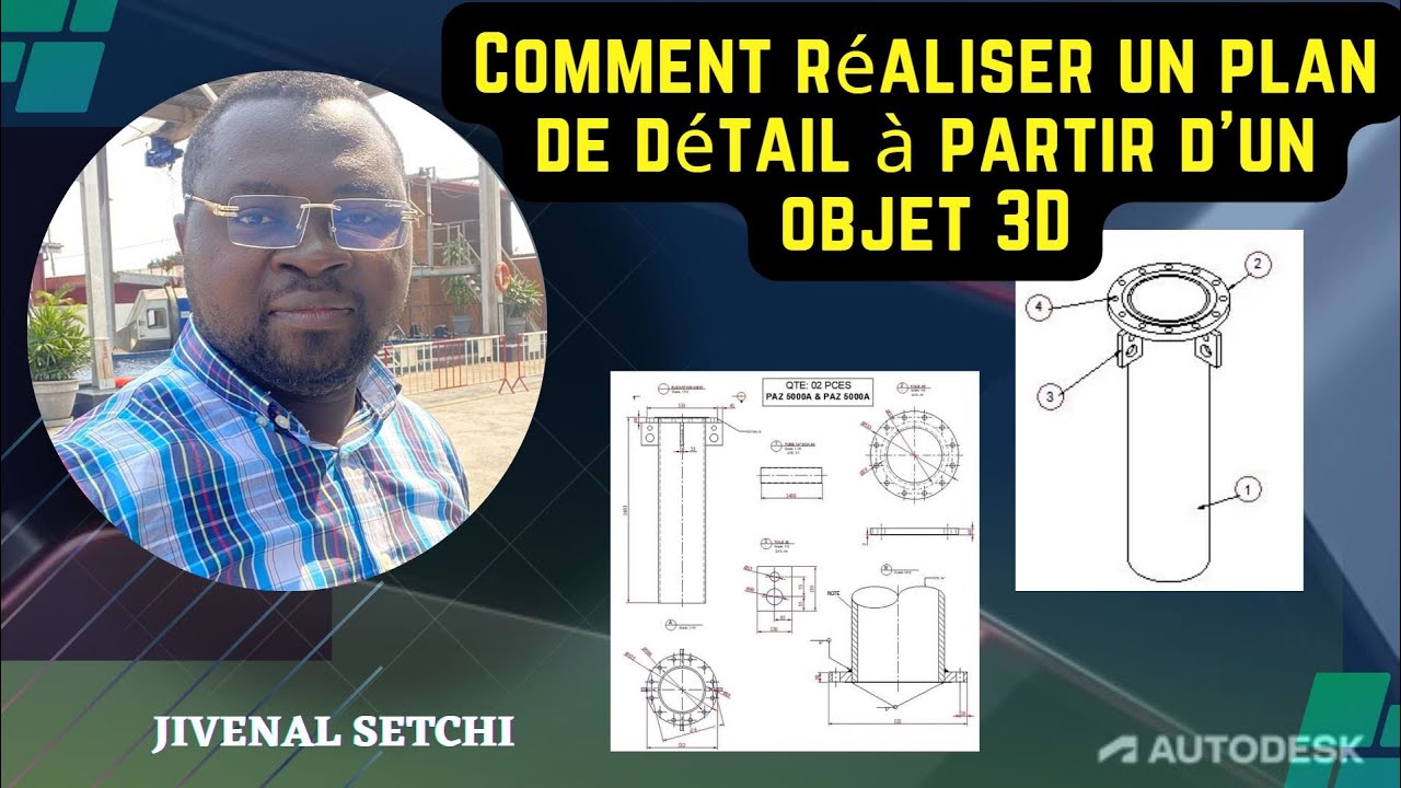 Comment réaliser un plan de détail à partir d'un objet 3D Partie 1