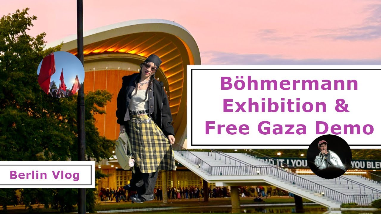 HKW Die Möglichkeit der Unvernunft, Free Gaza Demo, Blond Konzert 27.09.2025
