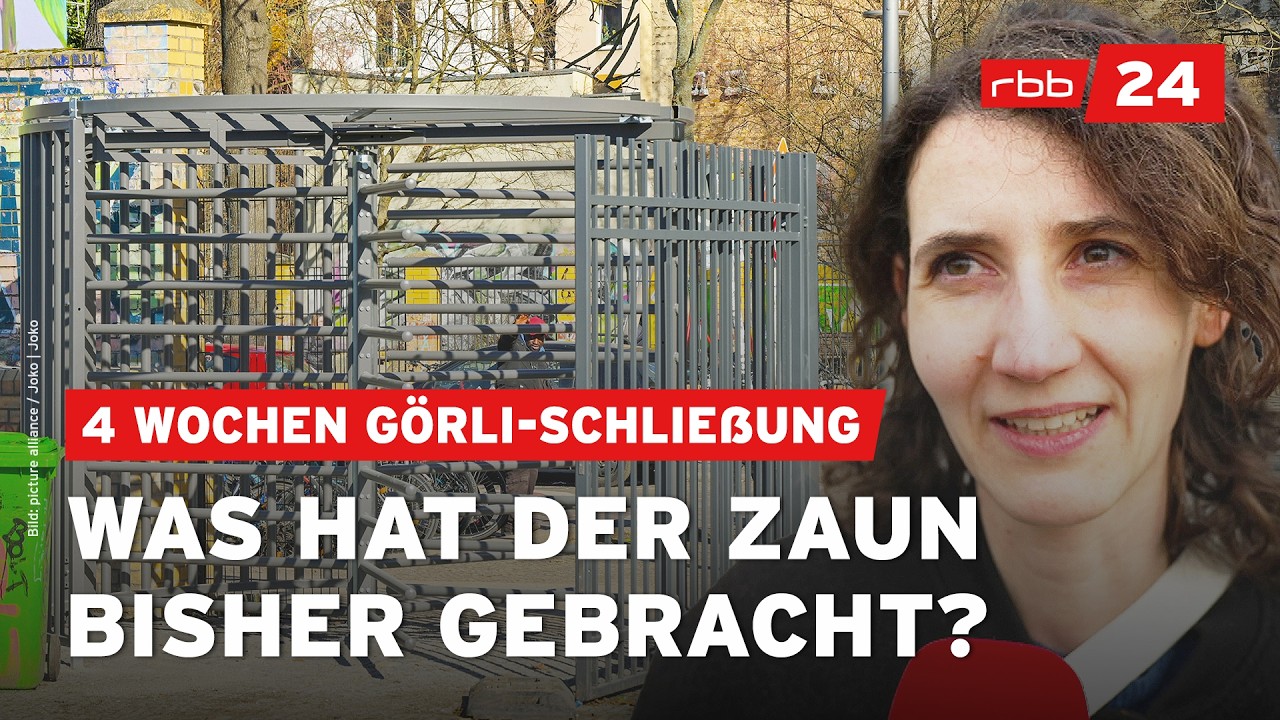 Ein Monat Zaun um den G&ouml;rlitzer Park: Kriminalit&auml;t gesunken?