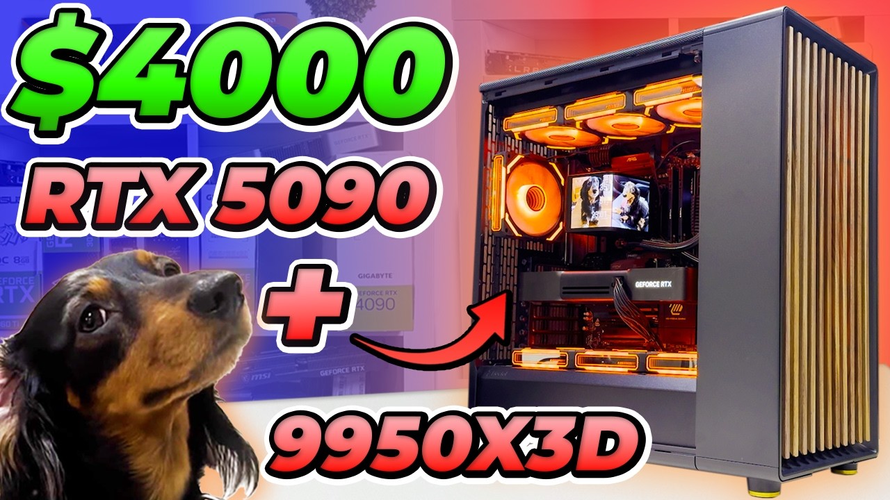 RTX 5090 vs Everything: 4K Gaming Benchmarks & Full Build