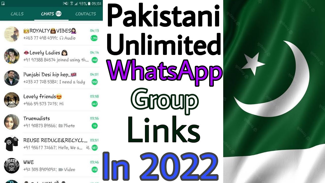 Pakistan Whatsapp Group Links In 2022 | Best Pakistan Unlimited Whatsapp Group Links