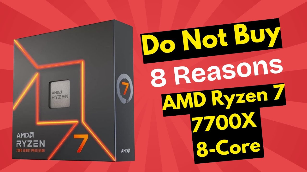 DO NOT BUY AMD Ryzen 7 7700X 8-Core? | Brutal Review Based on Real Users