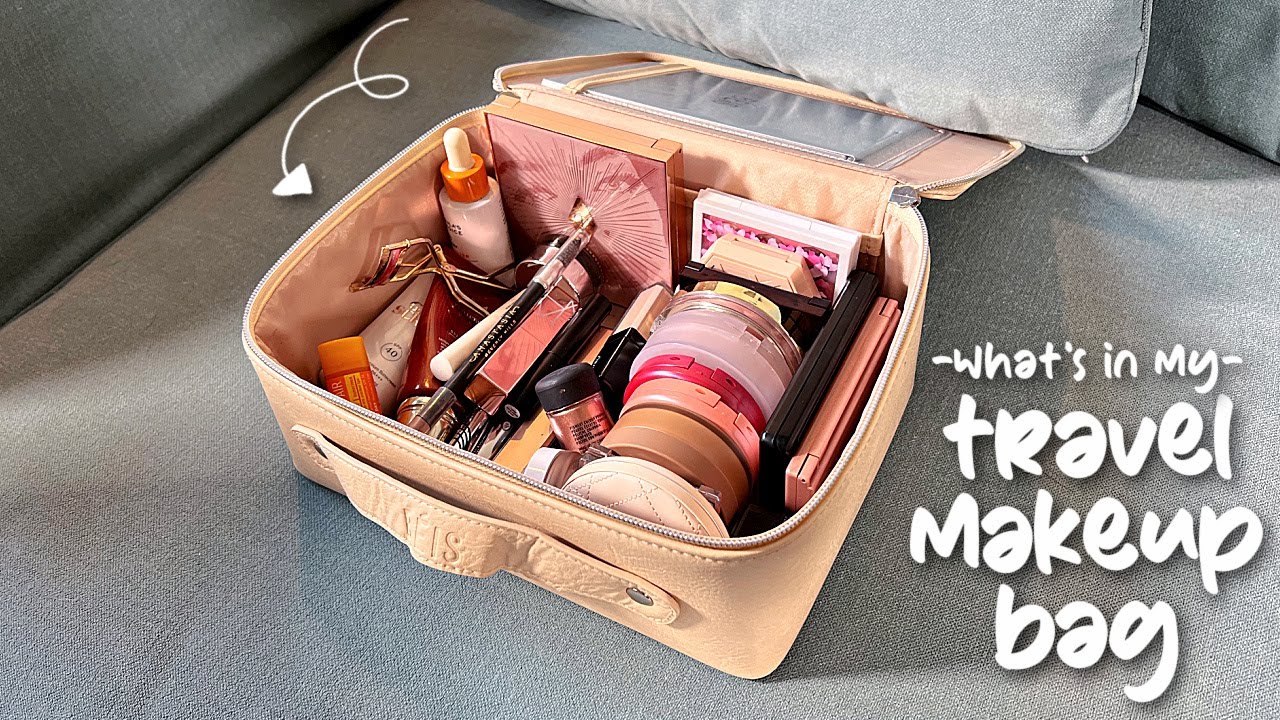 what's in my travel makeup bag + a mini sephora haul!