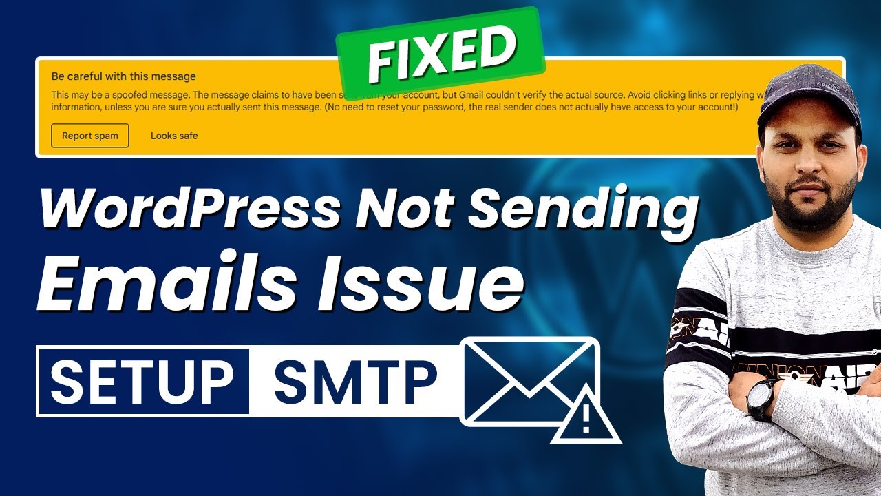 How to Fix WordPress Not Sending Email Issue to Gmail Inbox, SMTP Setup Tutorial 2023