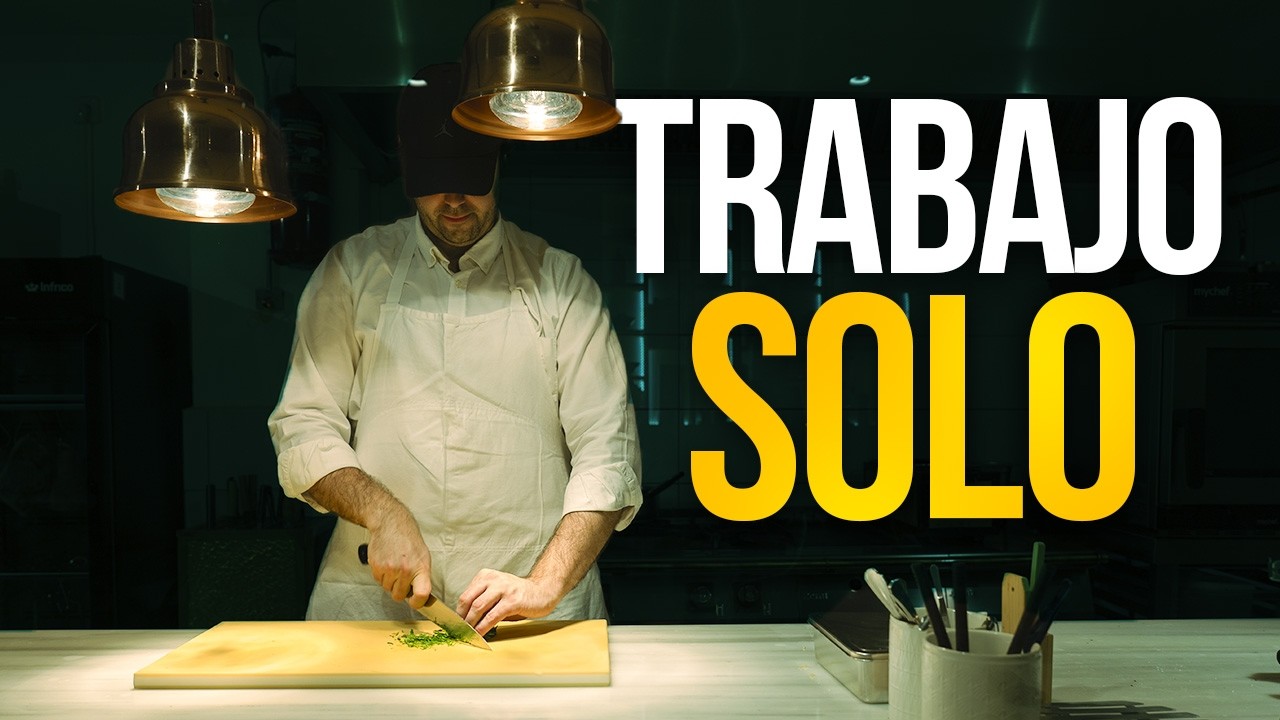 ¿Como un solo cocinero te cocina un menu de 115€? Un dia en: Playing Solo