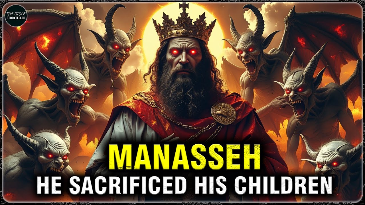 King MANASSEH - MURDERER of the Prophet ISAIAH & SACRIFICED His Own SON | THE BIBLE STORYTELLER