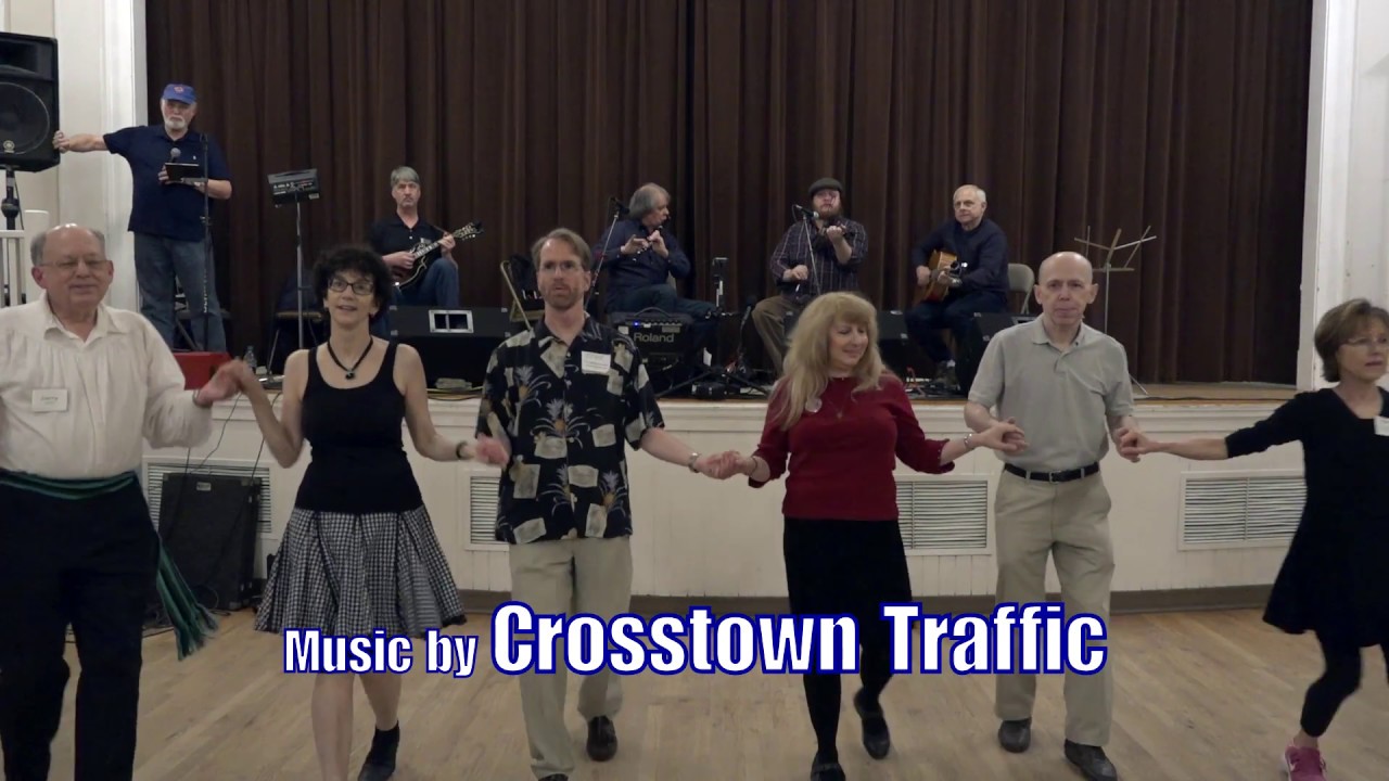 Contra Dancing - Doug Singleton & Crosstown Traffic - May Day Mixer - Circle Mixer Dance