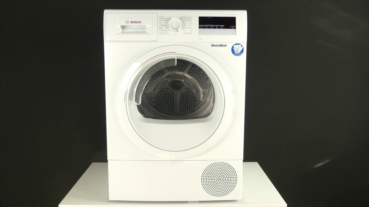 Secadoras Bosch con bomba de calor, mantenimiento. Bosch dryers with heat pump, maintenance