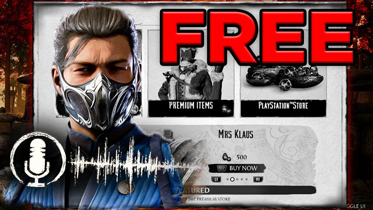 Mortal Kombat 1 - How To Get Free Rewards! (Sub-Zero Announcer Included)